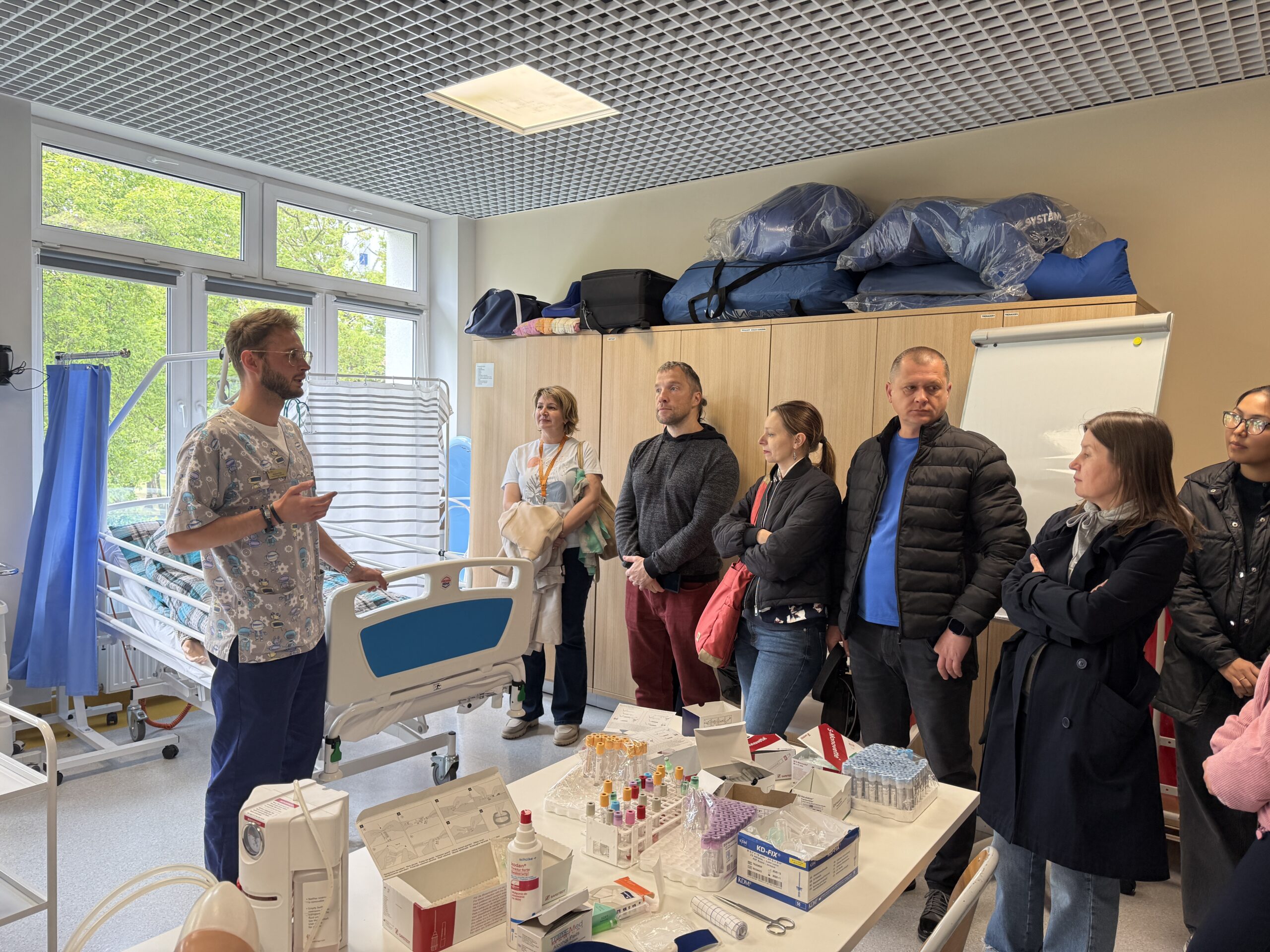 Międzynarodowa wizyta w ramach Staff Week